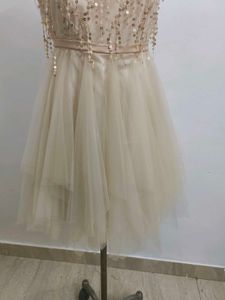 Sequin Tulle Mini Dress