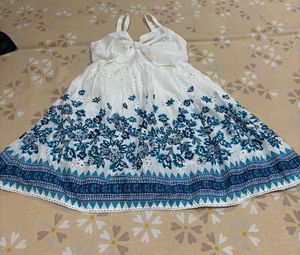 Bule Floral Sundress