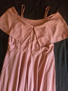 Layered off shoulder Dress
