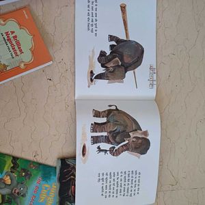 Set Of 5 Children Books (English &amp; Hindi)