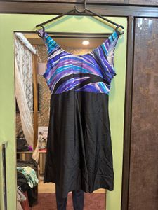 Lobster Sleeveless Frock Swimwear