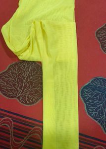 Yellow Anarkali