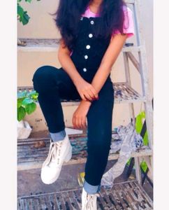 Black Dungree In New Condition🖤