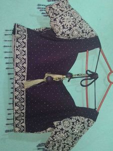 Elegant Purple Lehenga