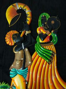 Radha Krishna Wall Art