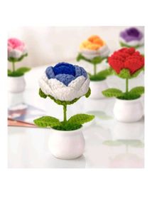 Crochet Flower Pot