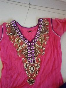 Anarkali With Dupatta