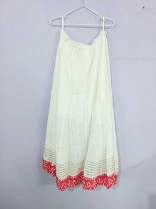 Pink Bandhani Kurta And Skirt Set