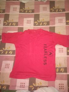 Red  Crop Top
