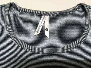 Striped Cold Shoulder Top