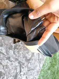 Black Leather Skirt