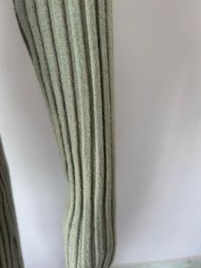 Sage Green Ribbed Dress