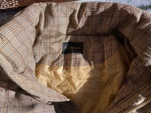 vintage Plaid Puffer Jacket