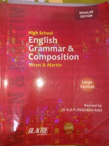 Wren and Martin English Grammar & Comprehension