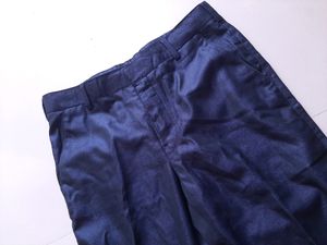 Men&#39;s Formal Navy Blue Trouser