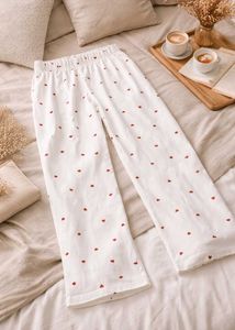 Heart Print Lounge Pants