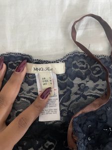 Y2K Lace Top