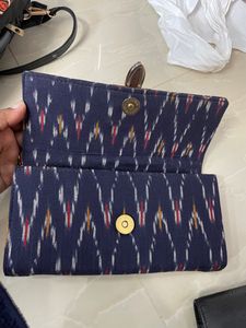 Combo Of Two Purse Balck And Blue