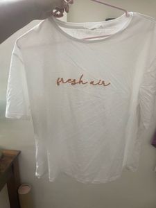 Fresh Air Graphic Embroidered Tee
