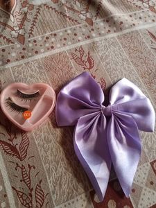 Lash & Hair Bow Set