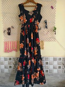 🎁Buy 1, Get 1 Free🎁Size M/L Floral Maxi Dress