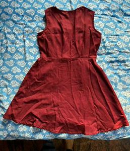 Cute Party Wear Dress With Belt