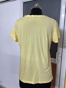 Brand New Yellow Graphic Print Tee