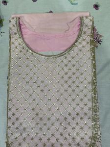 Elegant light Pink Kurta Set