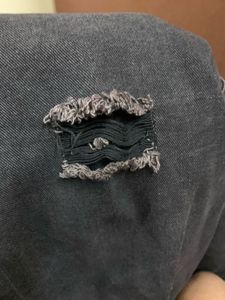 Ripped Flared Jeans