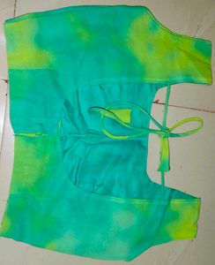 Tie-dye Lehenga Choli Set