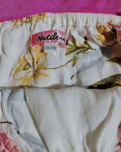 Natilene Kids Multicolor Floral Print Top👚