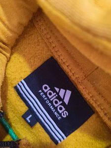 Adidas Yellow Hoodie