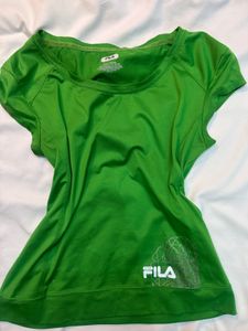 Green Fila Active T-Shirt