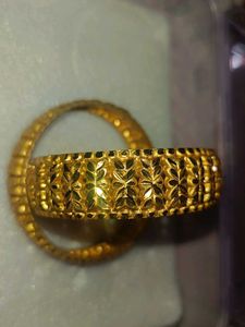 Elegant Gold Bangle Set