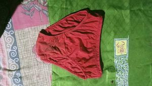 Red Cotton Panties