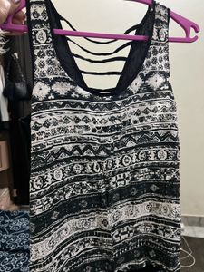 Patterned Tank Top