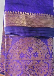 Soft Silk Purple Saree