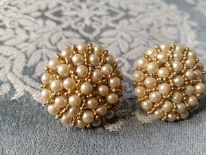 Pearl Stud Earrings