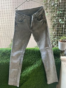 MUFTI brand greyish greenish Jeans Size 32 Stretch