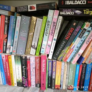 Assorted Book Collection: Novels and Non-Fiction