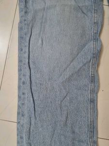 Light Blue Wide Leg Jeans