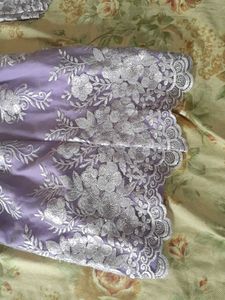 Lavender Bodycon Lace Dress