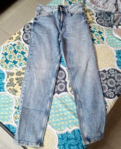 Light Wash Denim Jeans