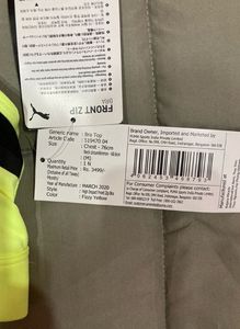 PUMAWomen Sports Lightly Padded Bra (Yellow)