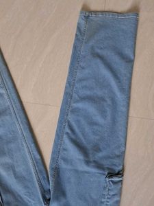 Blue Cargo Jeans FrOm Myntra