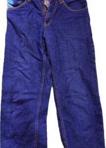 Dark Blue Denim Jeans