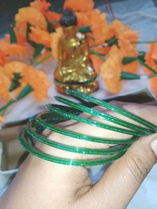 Green colour 🟢Bangles set