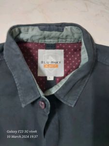 BLU MNKY- Slim Fit Shart