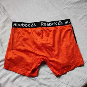 Reebok Orange Original Gymwear Shorts