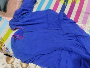 Beautiful Royal Blue Frock Suit